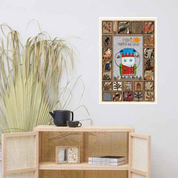 Poster Prinz Bruno del Gado im Hygge-Stil – Bild 3