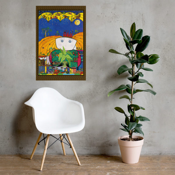 Prinzessin Lily-LaLuna, die Schwester von Prinz Bruno als super schönes Poster