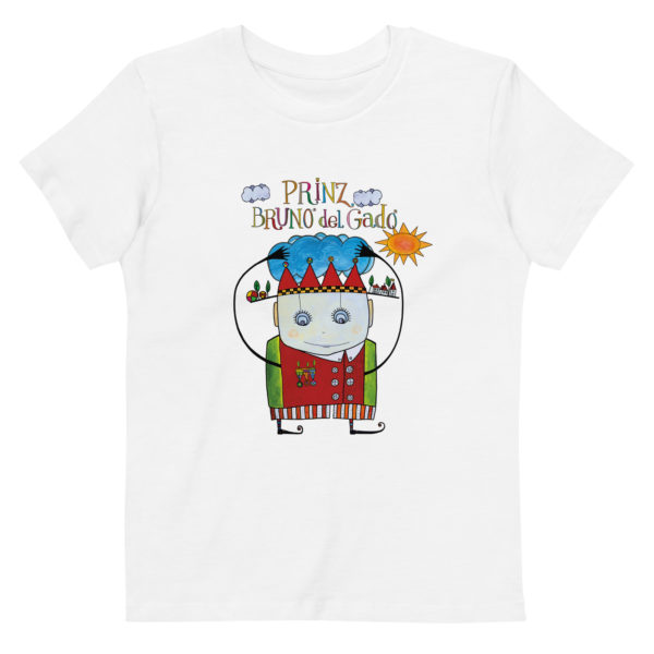 Dein T-Shirt mit Prinz Bruno del Gado auf Bio-Baumwoll-T-Shirt für Kinder