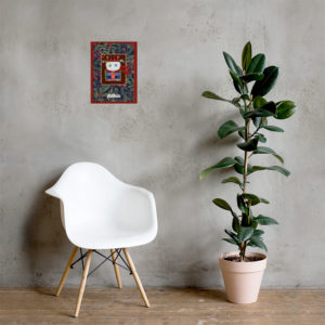 Prinz Bruno del Gado Christmas-Poster