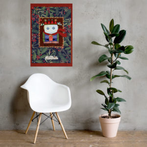 Prinz Bruno del Gado Christmas-Poster